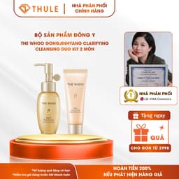 Bộ làm sạch dưỡng da The Whoo Gong Jin Hyang Clarifying Cleansing Duo Kit 1