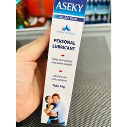 ✅[Chính hãng] Gel bôi trơn ASEKY (Tube 30g) có che tên sản phẩm 1
