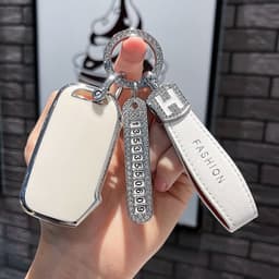 KIA K3, K5 - Ốp chìa khoá KIA 4 Nút Sườn chất liệu TPU dùng cho KIA K3,K5 nút sườn bảo vệ remote chống trầy xước 8