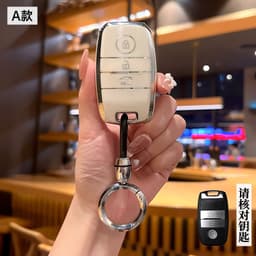 Ốp Chìa Khóa KIA 3 Nút Thông Minh Phù Hợp Cho Xe Kia: Seltos, Sonet,… 3 Nút Bấm Chất Liệu TPU Cao Cấp Chống Trầy 5