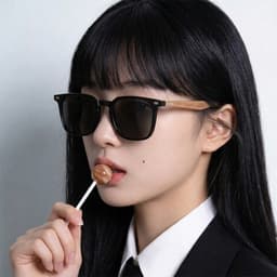 Kính râm mát thời trang nam nữ NARO EYEWEAR  dáng vuông cổ điển chống tia UV đi chơi, đi biển 280876 4