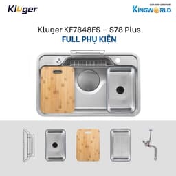 Chậu rửa bát Kluger KF7848FS – S78 Plus | Hàng chính hãng 2