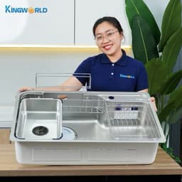 Chậu rửa bát Kluger KH8050FS Plus | KT: 80X50CM | HÀNG CHÍNH HÃNG 3