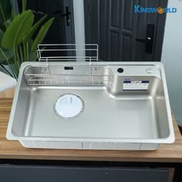 Chậu rửa bát Kluger KH8050FS Plus | KT: 80X50CM | HÀNG CHÍNH HÃNG 6