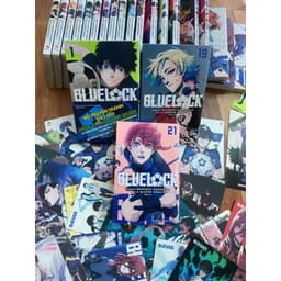 (+pos) Bộ 22q vở Blue Lock Bluelock Tập 1-22 full card + 3 standee + poster 7