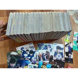 (+pos) Bộ 22q vở Blue Lock Bluelock Tập 1-22 full card + 3 standee + poster 6