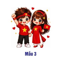 Decal mừng quốc khánh 2/9 thanh niên yêu nước - Decal dán cánh cửa, dán kính xe ô tô, xe máy,.... dán đa vị trí 6