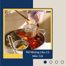 PVN78569 Rổ Nhúng Lẩu Inox 304 Cao Cấp 11x9.5cm – Giỏ Lưới Nhúng Đồ Ăn Có Móc Treo 6