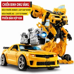 Mô hình đồ chơi tranfomer , đồ chơi robot chiến binh biến hình 2trong1 , chất liệu hợp kim,nhựa abs 1