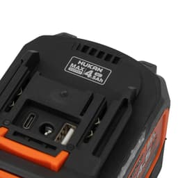 [THẾ HỆ MỚI] Pin 15 Cell HUKAN G1-BEL4515-P4 – 21V 4.5Ah - 5C, Đèn LED Sườn 3 Màu, Chân Pin M21 8