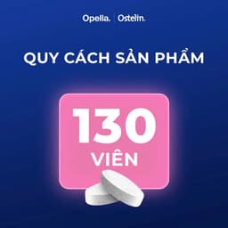 Ostelin 60 viên/ 130 Viên Uống Hỗ Trợ Bổ Sung Calcium & Vitamin D3 Duy Trì Chắc Khỏe Xương và Răng 6