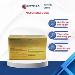 Naturenz Gold - Giải độc gan, bảo vệ gan (Hộp x 30 viên nang cứng) 3