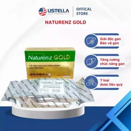 Naturenz Gold - Giải độc gan, bảo vệ gan (Hộp x 30 viên nang cứng) 1