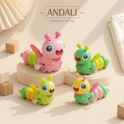 Đồ chơi sâu vặn cót xinh xắn cho bé 1