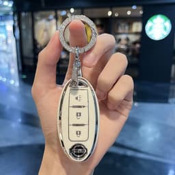 Ốp Chìa Khóa Xe Nissan Smartkey 3 Nút TPU Navara, Almera, Kicks, X-Trail, Terra - HongMinhAuto88 8