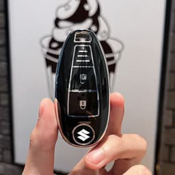 Ốp Chìa Khóa Xe Suzuki Swift Smartkey TPU Cao Cấp Chống Trầy Xước, Chống Va Đập Bảo Vệ Chìa Khóa - HongMinhAuto88 3
