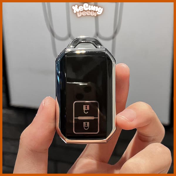Ốp Chìa Khóa Xe Suzuki XL7 Smartkey TPU Cao Cấp Chống Trầy Xước, Chống Va Đập Bảo Vệ Chìa Khóa