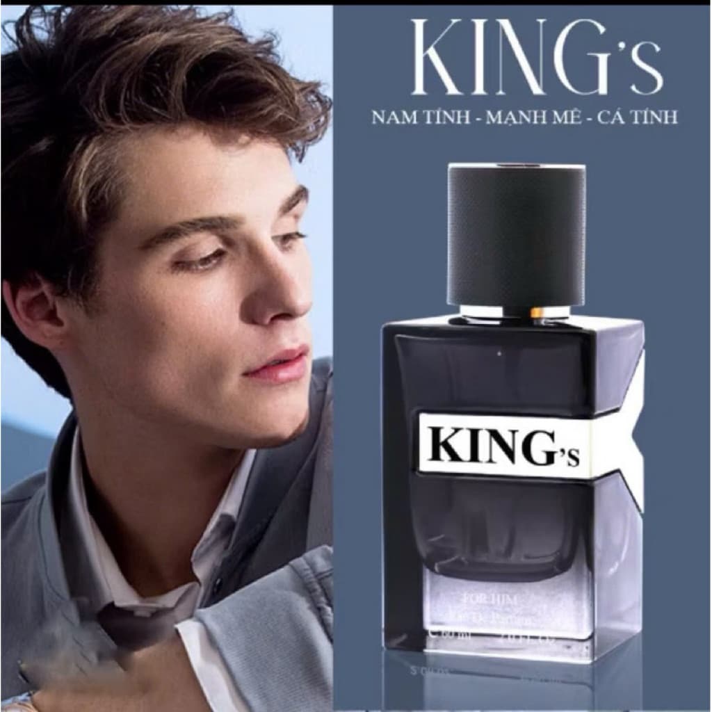 NƯỚC HOA NAM CHAM KING 60ML - MẠNH MẼ, LỊCH LÃM, ĐẲNG CẤP