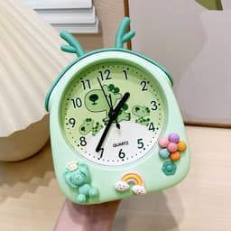 Đồng hồ báo thức để bàn hình chú hưu siêu dễ thương tiện lợi thích hợp để làm món trang trí cho bàn làm việc Nhật Linh 4