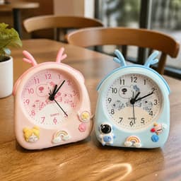 Đồng hồ báo thức để bàn hình chú hưu siêu dễ thương tiện lợi thích hợp để làm món trang trí cho bàn làm việc Nhật Linh 6