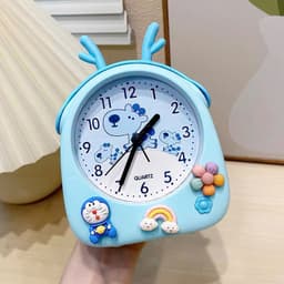 Đồng hồ báo thức để bàn hình chú hưu siêu dễ thương tiện lợi thích hợp để làm món trang trí cho bàn làm việc Nhật Linh 3