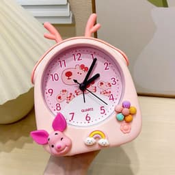 Đồng hồ báo thức để bàn hình chú hưu siêu dễ thương tiện lợi thích hợp để làm món trang trí cho bàn làm việc Nhật Linh 5