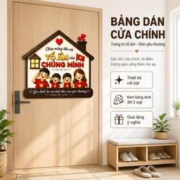 Bảng Gỗ Trang Trí Cửa Ra Vào Thẩm Mỹ Vintage | Phụ Kiện Trang Trí Nhà Cửa Đẹp, Ấm Cúng, Hiện Đại 9
