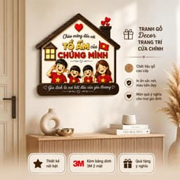 Bảng Gỗ Trang Trí Cửa Ra Vào Thẩm Mỹ Vintage | Phụ Kiện Trang Trí Nhà Cửa Đẹp, Ấm Cúng, Hiện Đại 7
