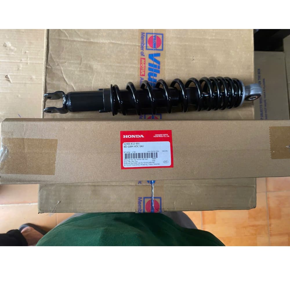 [Chính Hãng Honda] Giảm Xóc Sau / Phuộc Sau Lead 125 Màu Đen (2013-2015) ,SCR 110 - Mã 52400-K12-901