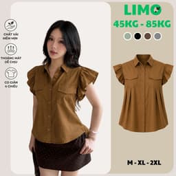 Set Tafta Tay Cánh Tiên Đẹp Dễ Thương Set Tiểu Thư Quần Đùi Áo Babydoll Bigsize LiMo BB 1