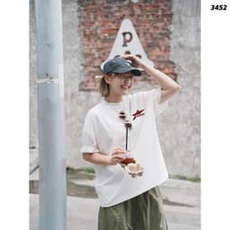 Áo Thun HY KORÉ NEVERMIND 3452 Form Rộng Localbrand Oversize Unisex Vải Cotton 75% Nam Nữ Mặc Đẹp 4