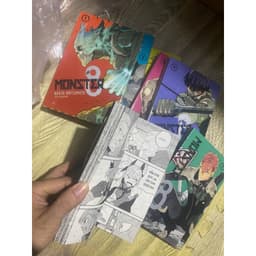(thường) Bộ 7q vở Monster 8 tập 1-7 bản bright - Kaiju quái vật số 8 -  Mon8 5