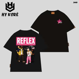 Áo Thun HY KORÉ REFLEX 3449 Form Rộng Localbrand Oversize Unisex Vải Cotton 75% Nam Nữ Mặc Đẹp 9