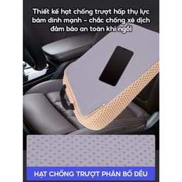 Đệm Ghế Ô Tô Tổ Ong 3D Thoáng Khí, Đệm Lót Ghế Chống Trượt Êm Ái 9