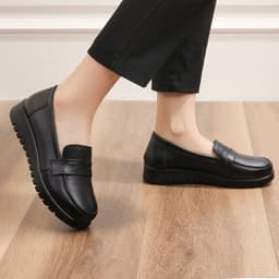 Giày Nữ Nhựa PVC Liền Khối - Giày Nữ Giả Da Thời Trang, Mềm Êm Chân 5