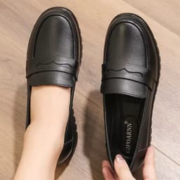 Giày Nữ Nhựa PVC Liền Khối - Giày Nữ Giả Da Thời Trang, Mềm Êm Chân 6