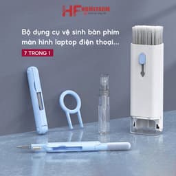 Bộ Dụng Cụ Vệ Sinh Laptop Máy Tính Điện Thoại 7In1 - Bộ Vệ Sinh Tai Nghe Bàn Phím Tiện Dụng 1