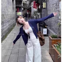 [XẢ KHO] Áo Khoác Cardigan Chất Thun Gân Tăm Hàn Basic Dáng Vừa T5 JUSTDUN 5