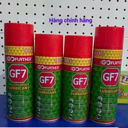(Giá tận xưởng) Chai xịt chống rỉ sét và bôi trơn GF7 hàng chuẩn 175 và 350 gram 5