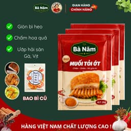 [MUA 10 TẶNG 1] Muối Tỏi Ớt Giòn Bì Bà Năm Ướp Siêu Ngon Làm Giòn Bì Chấm Xoài Ướp Thịt Hải Sản Đa Năng Tiện Lợi 2