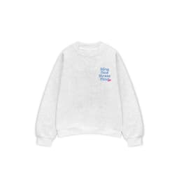 REDLABEL Áo Sweater SỐNG NICE STRESS MAI Áo Sweatshirt Nỉ Oversize Nam Nữ SWT45 5