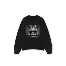 Áo Sweater I HATE PEOPLE Áo Sweatshirt REDLABEL Nỉ Oversize Nam Nữ SWT49 1