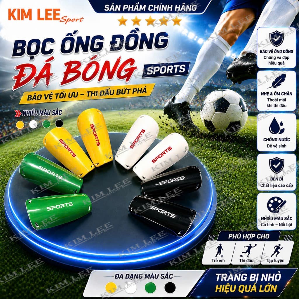 Ống đồng bóng đá chuyên dụng - Ống đồng Sport không dây