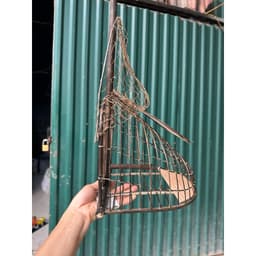 Lồng bẫy chim chào mào, lồng bẫy full lụi dành cho lồng chim Chào Mào giá rẻ-Phụ kiện lồng chim đẹp 6