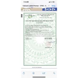 (CHÍNH HÃNG) Calcium Latate Promax CMC hộp 21 gói 7