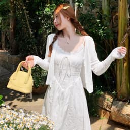Áo khoác ngoài len đan TRANGCLOTHINGG áo khoác mỏng QC áo cardigan len đan mỏng mặc hè thu 9