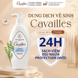 Dung Dịch Vệ Sinh Phụ Nữ Rogé Cavaillès PROTECTEUR (ANTI-BACTERIEN CŨ) - Giảm Ngứa, Viêm Nấm, Sạch Mùi 250ML 1