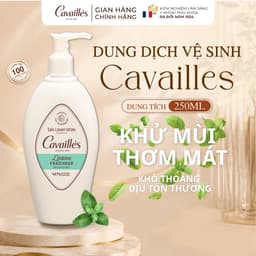 Dung Dịch Vệ Sinh Rogé Cavaillès L'intime Fraicheur Sạch Mùi Thơm Mát 250ml 1