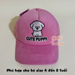(SIZE 4-8 TUỔI) Nón lưỡi trai, mũ kết cho bé gái, nhiều họa tiết cho các mom lựa chọn 5