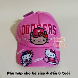 (SIZE 4-8 TUỔI) Nón lưỡi trai, mũ kết cho bé gái, nhiều họa tiết cho các mom lựa chọn 2